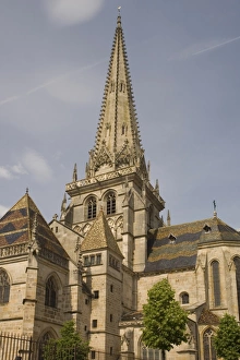 Autun cathedral, Autun, Burgundy, France, Europe