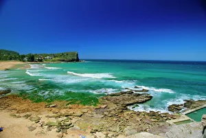 Vacationing Prints: Avalon, one of the citys northern surf beaches, Sydney, New South Wales, Australia