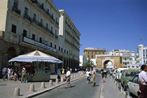 Tunis Prints: The Avenue Bourguiba and the Place De La Victoire End