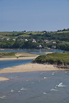 Avon estuary, Bigbury on Sea, South Hams, Devon, England, United Kingdom, Europe