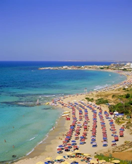 Mediterranean Countries Prints: Ayia Napa Beach, Cyprus