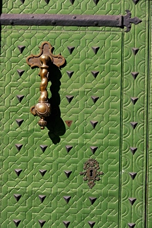 Alicante Prints: Detail of Ayuntamento (town hall) doors