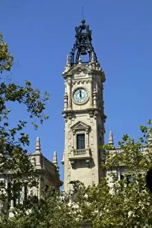 Ayuntamiento (city hall), Valencia, Spain, Europe