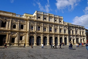 Sightseer Prints: Ayuntamiento, Plaza de San Francisco, Seville, Andalucia, Spain, Europe