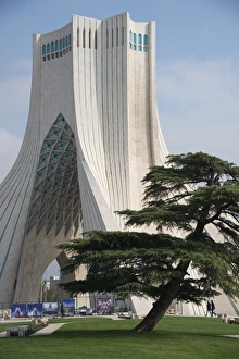 Iran Prints: Azadi tower, Tehran, Iran, Western Asia