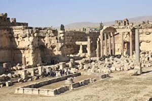 Baalbek Temple complex, UNESCO World Heritage Site, Bekka Valley, Lebanon, Middle East