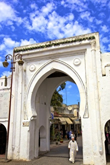 City Gates Prints: Bab El Fahs, Tangier, Morocco, North Africa, Africa