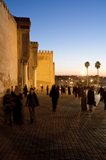 Trave Prints: Bab el Mansour, Meknes, Morocco, North Africa, Africa
