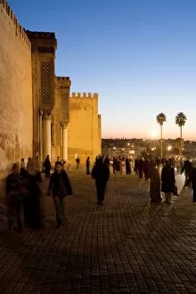 Images Dated 10th November 2009: Bab el Mansour, Meknes, Morocco, North Africa, Africa