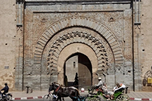 Bab Er Rob, The Medina, Marrakesh, Morocco, North Africa, Africa