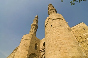 Entry Prints: Bab Zuweila, entry gate to the old town, Cairo, Egypt, North Africa, Africa