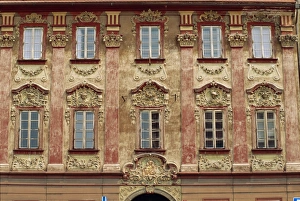 West Bohemia Prints: Babler House, Cheb, West Bohemia, Czech Republic, Europe
