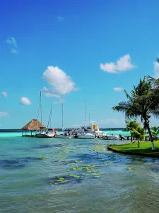 Quintana Prints: Bacalar Lagoon, Bacalar, Quintana Roo State, Mexico