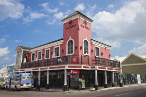 Nassau Prints: Bacardi building, Nassau, Providence Island, Bahamas, West Indies, Caribbean, Central