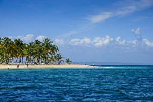 Baccardi island, Cayo Levantado, Samana, Dominican Republic, West Indies, Caribbean, Central America