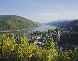 Rhine Valley Prints: Bacharach, Rhine Valley