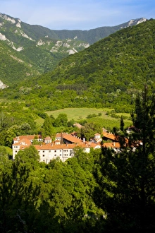 Bulgarian Prints: Bachkova Monastery, Rhodope Mountains, Bulgaria, Europe