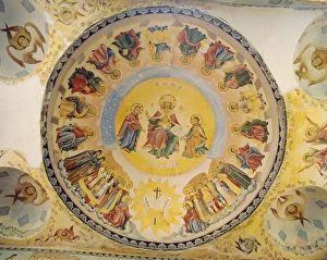 Illustration Prints: Bachkovo Monastery Ceiling, Bulgaria