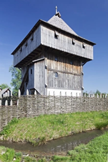 Upper Swabia Prints: Bachritterburg Castle, Kanzach, Upper Swabia, Baden Wurttemberg, Germany, Europe