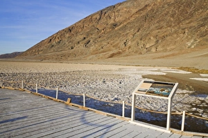 Board Walk Prints: Badwater boardwalk in Death Valley National Park