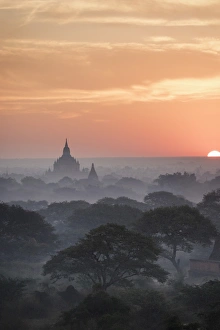 Bagan Prints: Bagan, Myanmar (Burma), Southeast Asia
