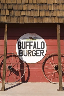 Images Dated 13th February 2007: Bagdad Cafe, Route 66, Newberry Springs, California, United States of America