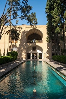 Iran Prints: Bagh-e Fin, oldest Persian garden, completed 1590, Kashan, Iran, Middle East