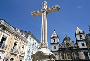 Salvador Prints: Bahia, Salvador (Salvador de Bahia), UNESCO World Heritage Site, Brazil, South America