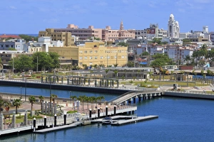 Puerto Rican Culture Prints: Bahia Urbana in San Juan, Puerto Rico, West Indies, Caribbean, Central America
