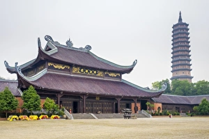 21st Century Prints: Bai Dinh Temple (Chua Bai Dinh), Gia Vien District, Ninh Binh Province, Vietnam, Indochina