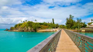 Trail Prints: Baileys Bay Footbridge connects hikers and cyclists to scenic views in Bermuda's Railway Trail