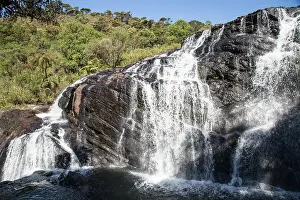Scenic Spot Prints: Baker's Falls waterfall, Horton Plains National Park