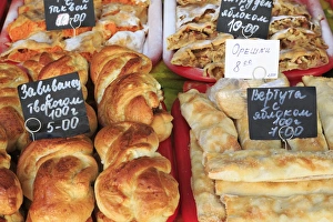 Ukraine Prints: Bakery in Odessa, Crimea, Ukraine, Europe
