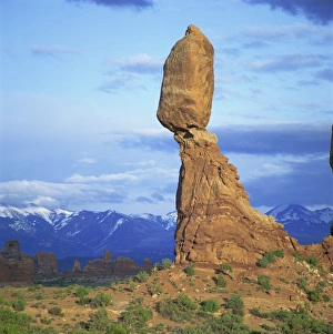 Balanced Rock Prints: Balanced Rock, Arches National Monument, Utah, United States of America, North America