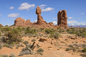 Balanced Rock Prints: Balanced Rock, Arches National Park, Utah, United States of America, North America