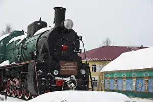 Eurasia Prints: Balezino, 23 minutes stop at the railway station on the Trans-Siberian line
