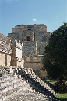 Uxmal Prints: The ball court