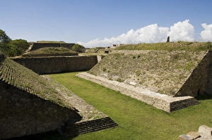The ball court at the ancient Zapotec city of Monte Alban