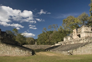 Honduras Prints: Ball Court, Copan Archaeological Park, UNESCO World Heritage Site, Copan