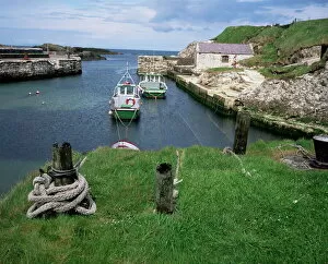 Images Dated 6th August 2008: Ballintoy Harbour