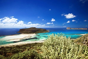 Greece Islands Prints: Balos beach, Gramvousa, Crete, Greek Islands, Greece, Europe
