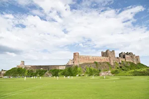 Cricket Prints: Bamburgh Castle, a medieval fortress