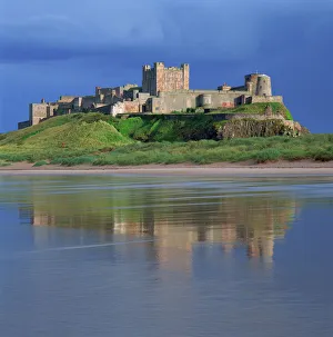 Northumbria Prints: Bamburgh Castle, Northumberland, England, United Kingdom, Europe