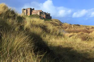 Northumberland Prints: Bamburgh Castle, Northumberland, England