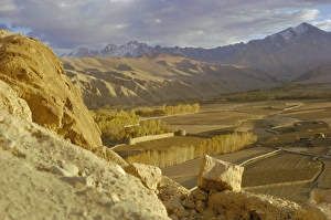 Bamiyan Prints: The Bamiyan Valley and the Koh-i-Baba Range of mountains, Afghanistan