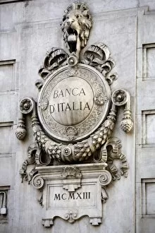 Banca d Italia, Milan, Lombardy, Italy, Europe