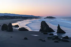 Oregon Prints: Bandon Beach at dawn, Bandon, Coos county, Oregon, United States of America