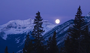 Images Dated 22nd February 2008: Banff National Park, UNESCO World Heritage Site, Rocky Mountains, Alberta