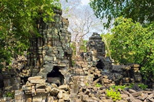 Banteay Chhmar, Ankorian-era temple ruins, Banteay Meanchey Province, Cambodia, Indochina