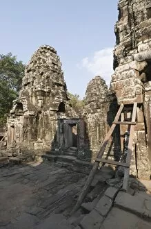 Images Dated 15th January 2008: Banteay Kdei temple, Angkor Thom, Angkor, UNESCO World Heritage Site, Siem Reap